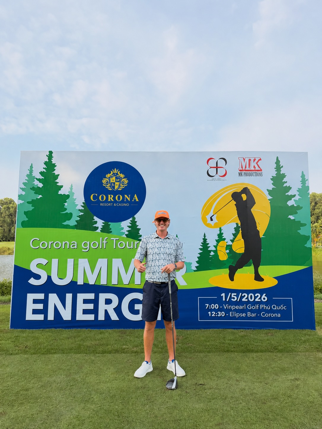 British expat golfer Vietnam